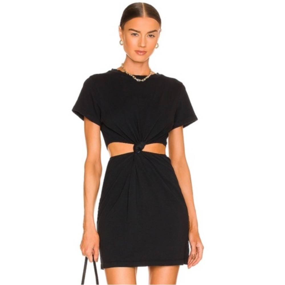 LNA Twist Front Tshirt Dress